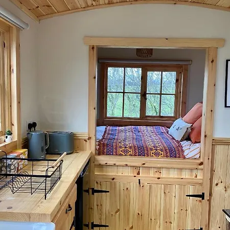 Lowgingerfield Shepherd Hut Lüks kamp alanı Richmond (North Yorkshire)
