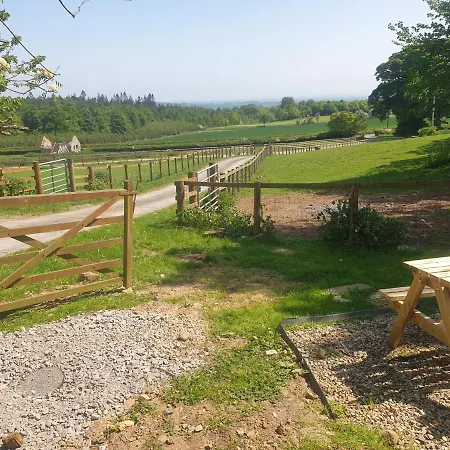 Lüks kamp alanı Lowgingerfield Shepherd Hut Richmond (North Yorkshire)